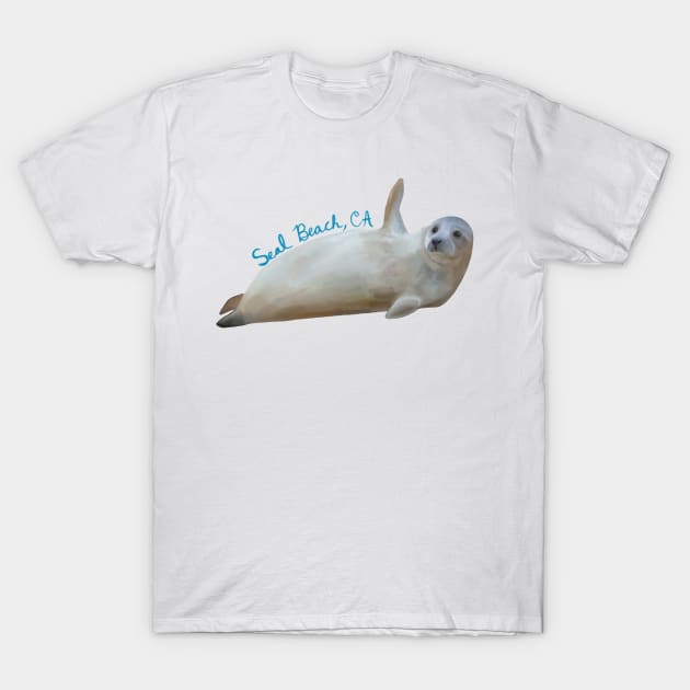 Seal Beach, California T-Shirt by avadoodle